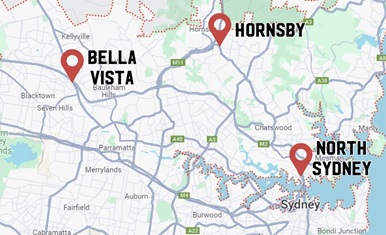 Dr Golani Sydney Locations